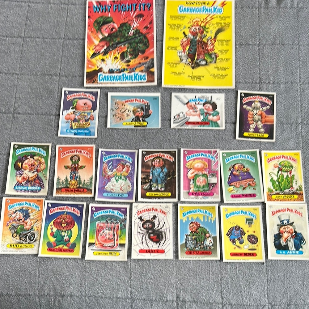 Topps Garbage Pail Kids Vintage Trading Cards Set